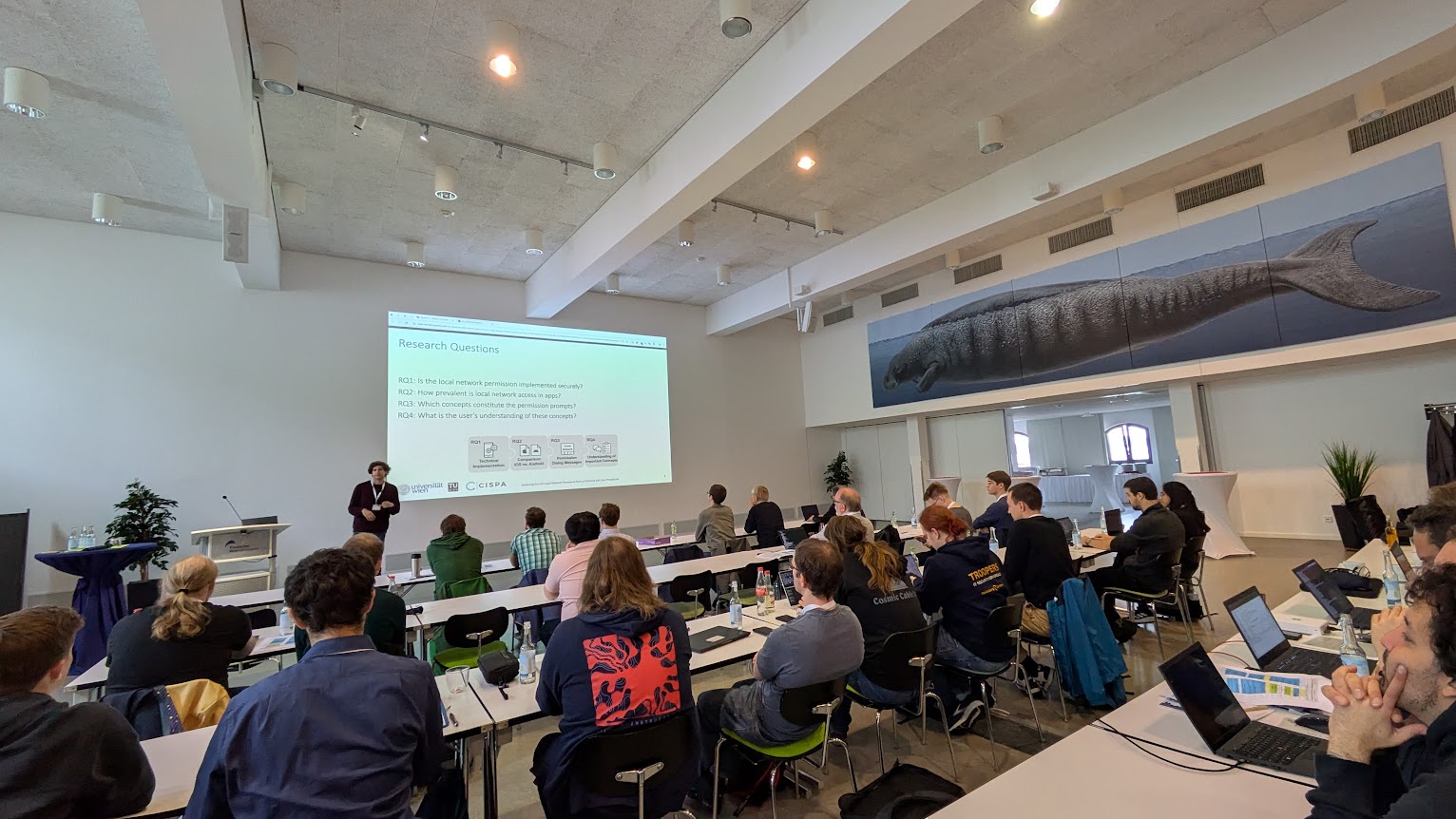 David Schmidt presented at ISMK Mobile Security Conference 2025